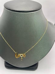 10KT gold necklace