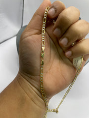 10Kt gold figero chain 16inch 3.5mm
