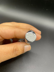 925 silver and diamond ring