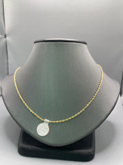 10KT gold chain 1.5mm 20inch