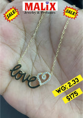 10KT gold necklace