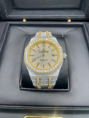 Watch Moissanite lab grown diamonds watch