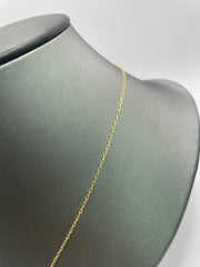 Infinity necklace 10KT gold