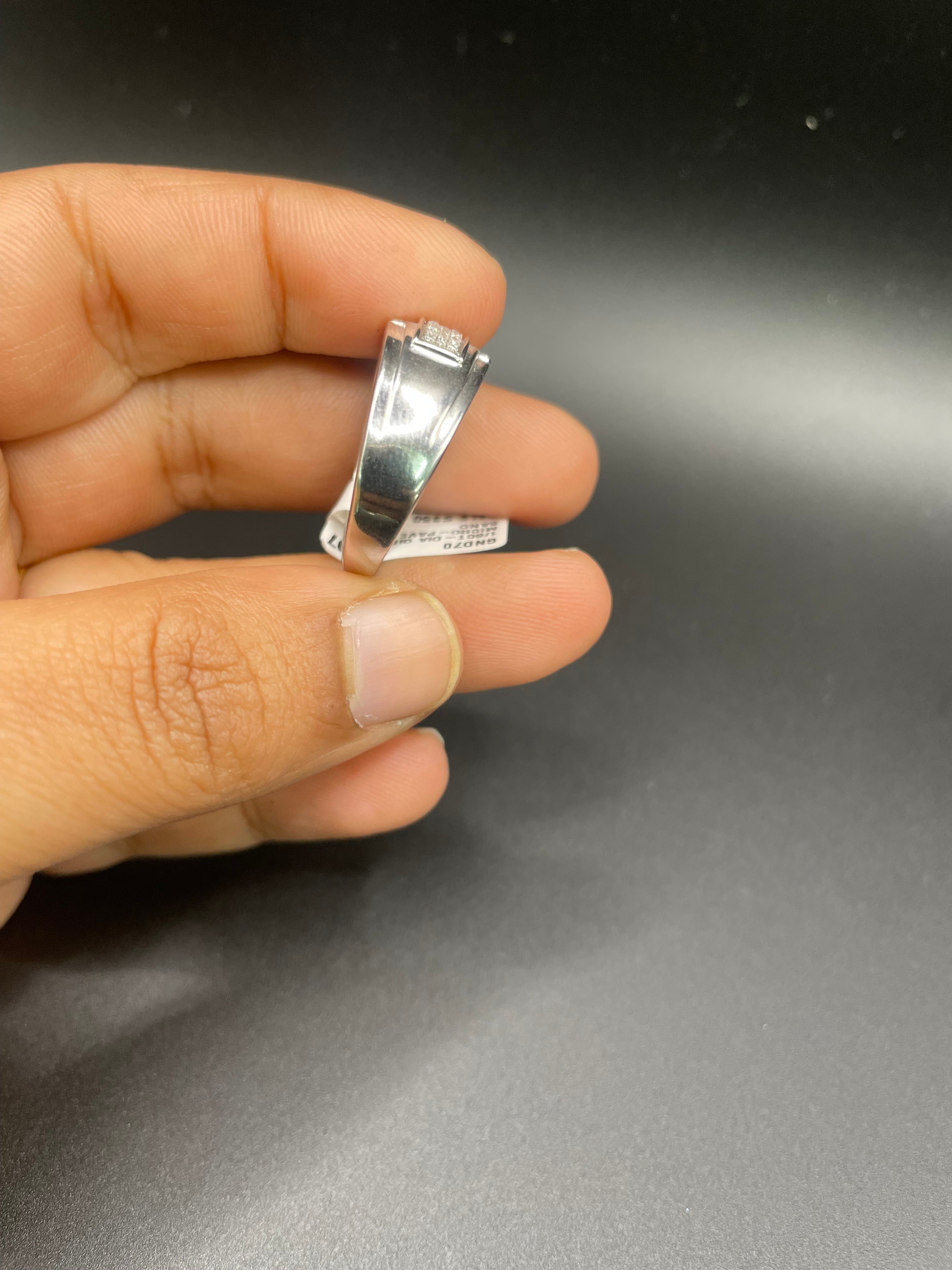925 silver diamond ring