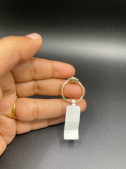 18KT gold ring with diamonds