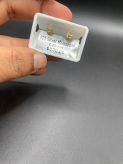 925 silver Moissanite studs