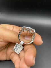 925 silver diamond ring