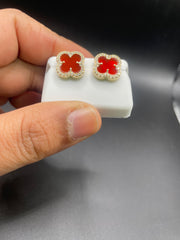 925 silver Moissanite studs