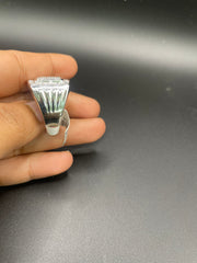 925 silver diamond ring