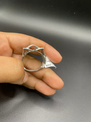 925 silver diamond ring