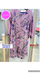 Lavender Blush: Pastel Pinkish-Purple Salwar Kameez Ensemble