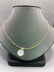 10KT gold chain 1.5mm 20inch