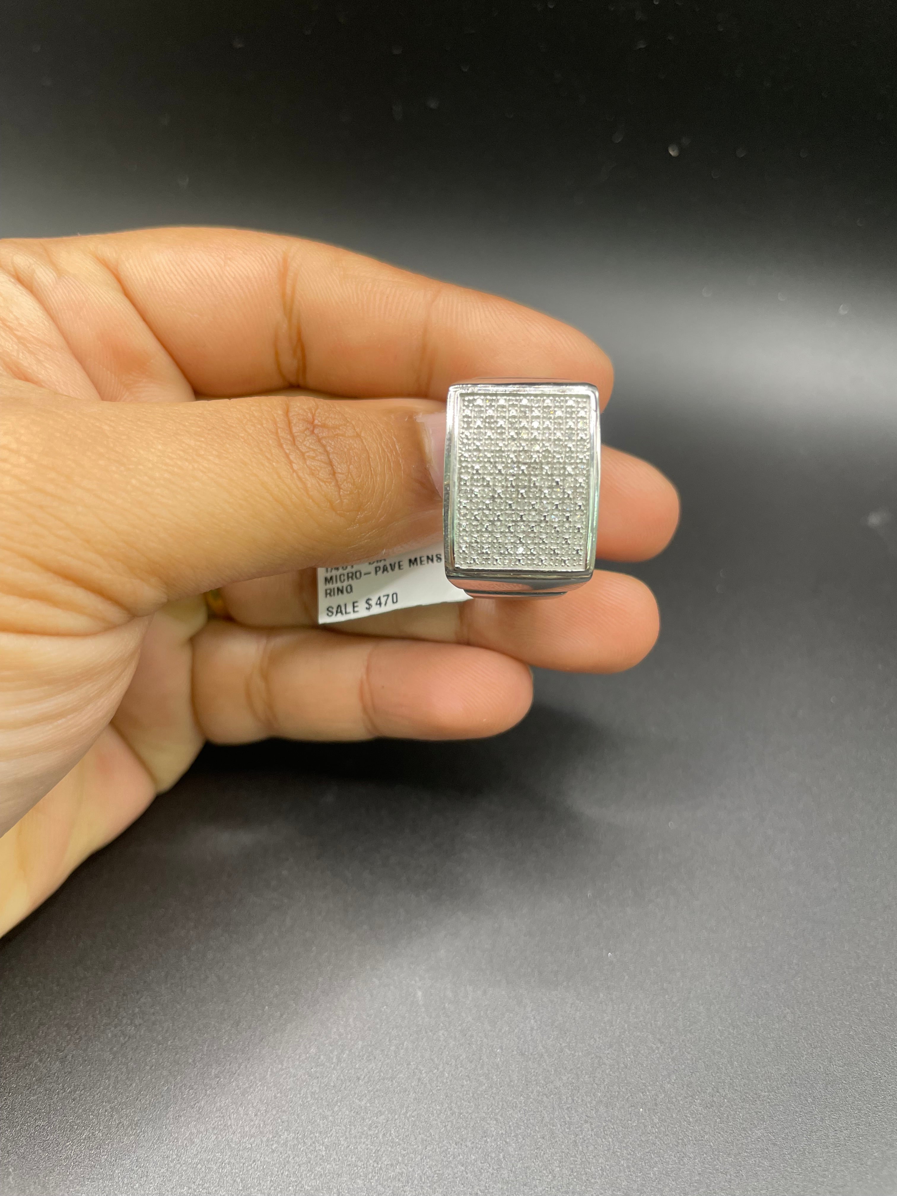 925 silver diamond ring