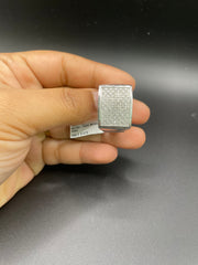 925 silver diamond ring
