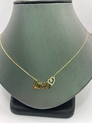10KT gold necklace