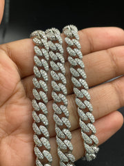 925 Silver Moissanite Chain 22inch