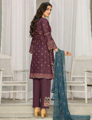 Purple Color Daily Wear Salwar Kameez