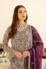 Glorious Grey Color Designer Salwaar Kameez Suit Set