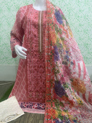 Salmon Pink Daily Wear Salwar Kameez